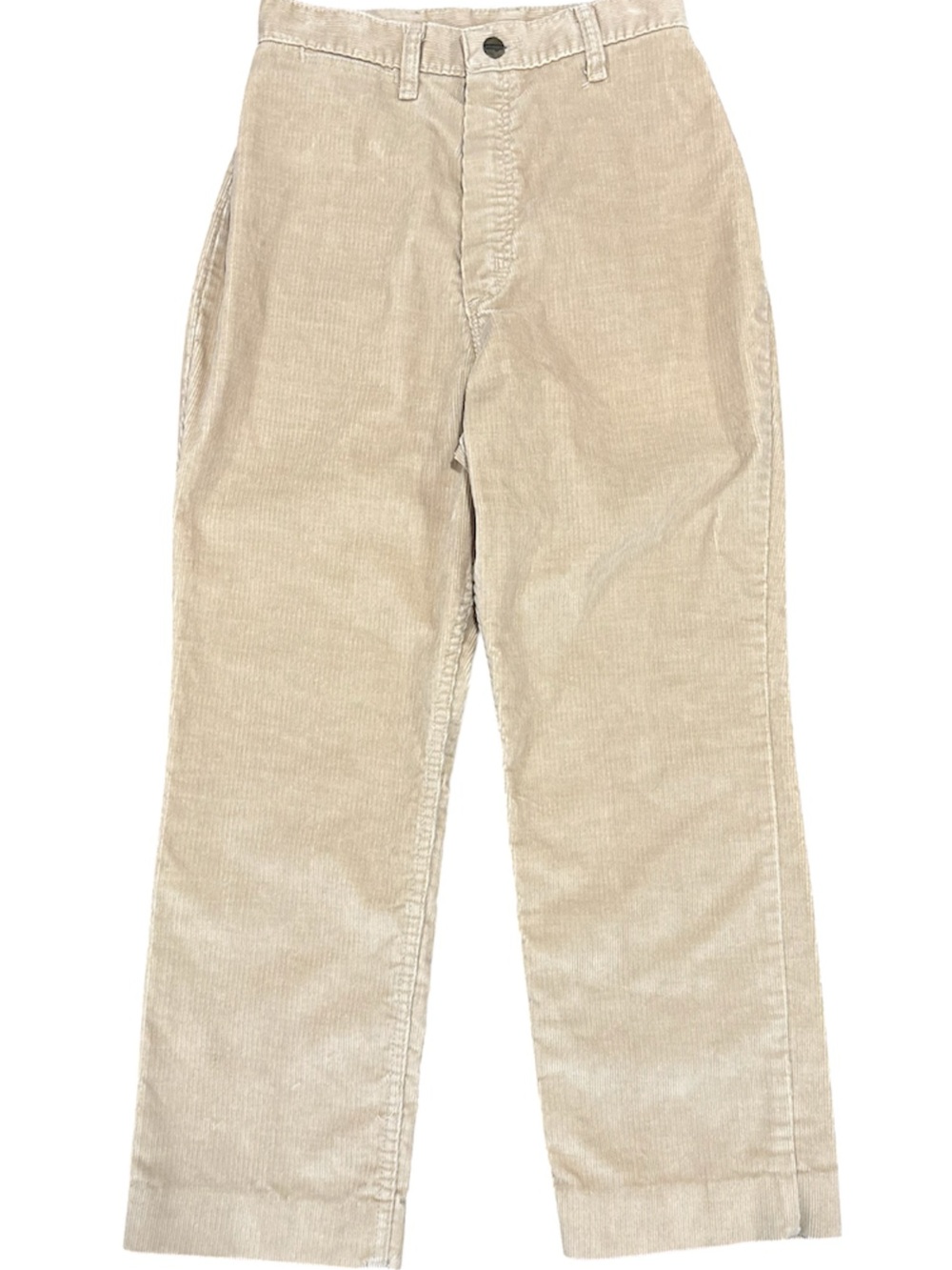 Vtg Wrangler corduroys, embroidered detail on back pockets, Misses 8. 26" waist
